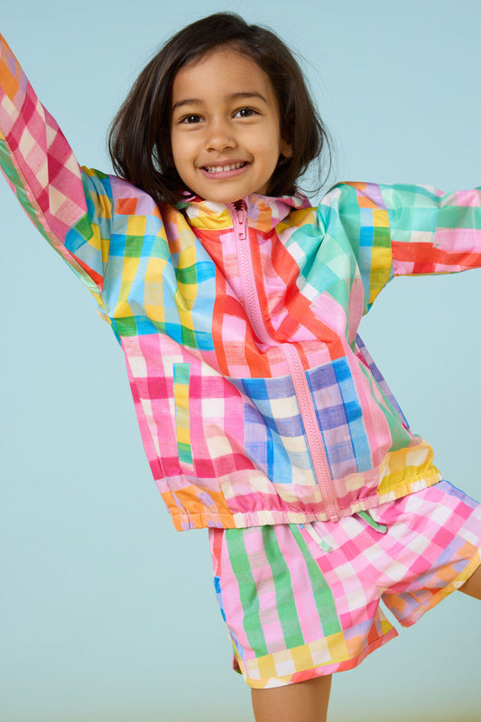 Gorman - Vichy Check Kids Raincoat - multi
