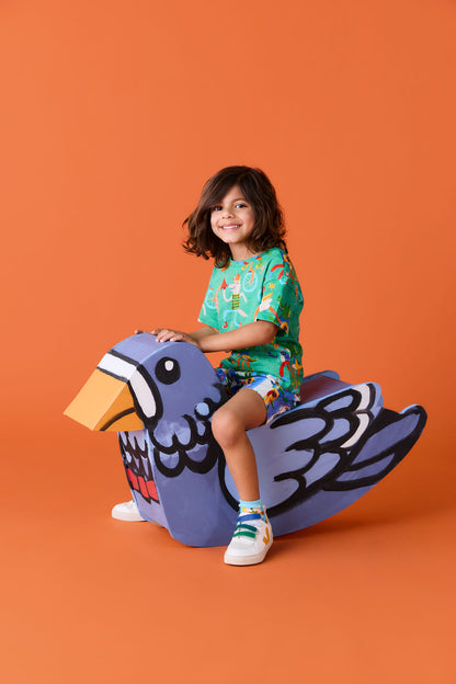 Gorman - Lets Go Kids SS Tee - green