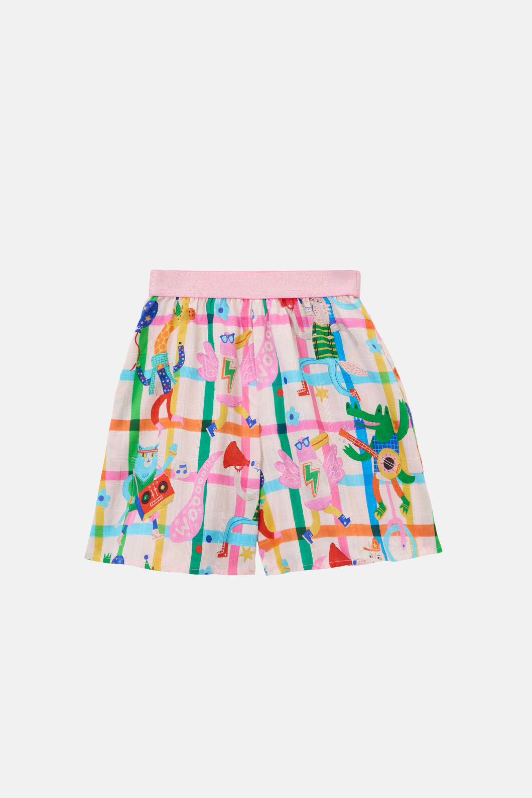 Gorman - Lets Go Check Kids Skort - multi