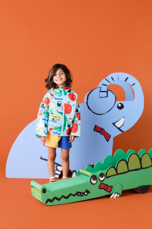 Gorman - Taxi Kids Raincoat - blue