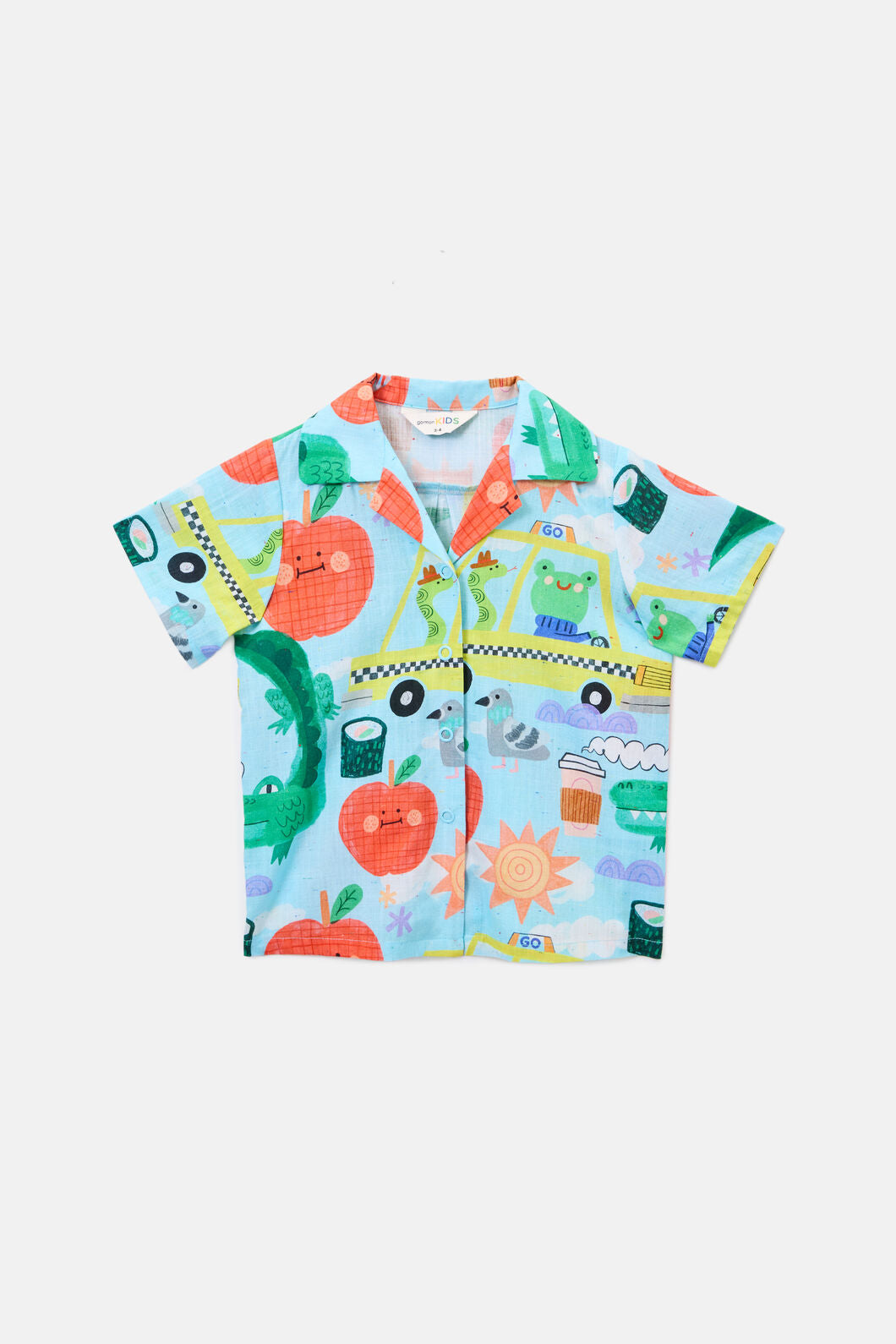 Gorman - Taxi Kids Shirt - blue