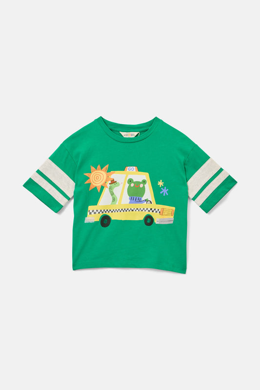 Gorman - Taxi Kids SS Tee - green