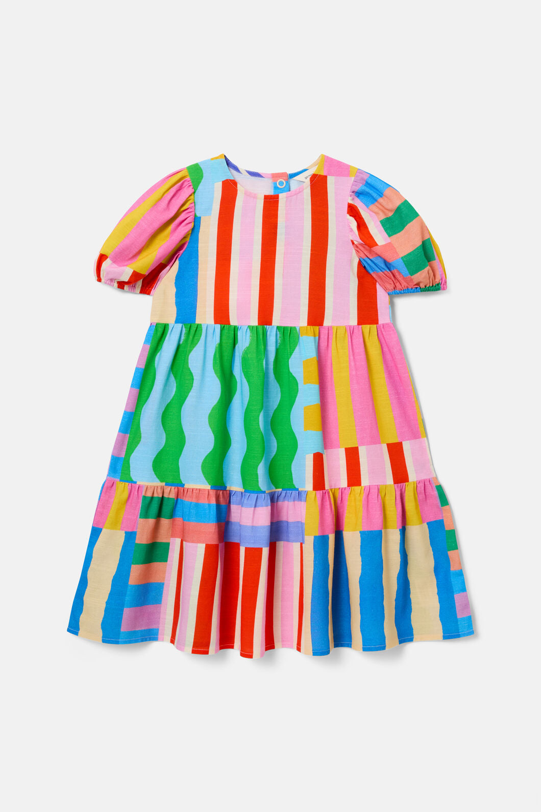 Gorman - Stripe Mix Kids Dress - multi