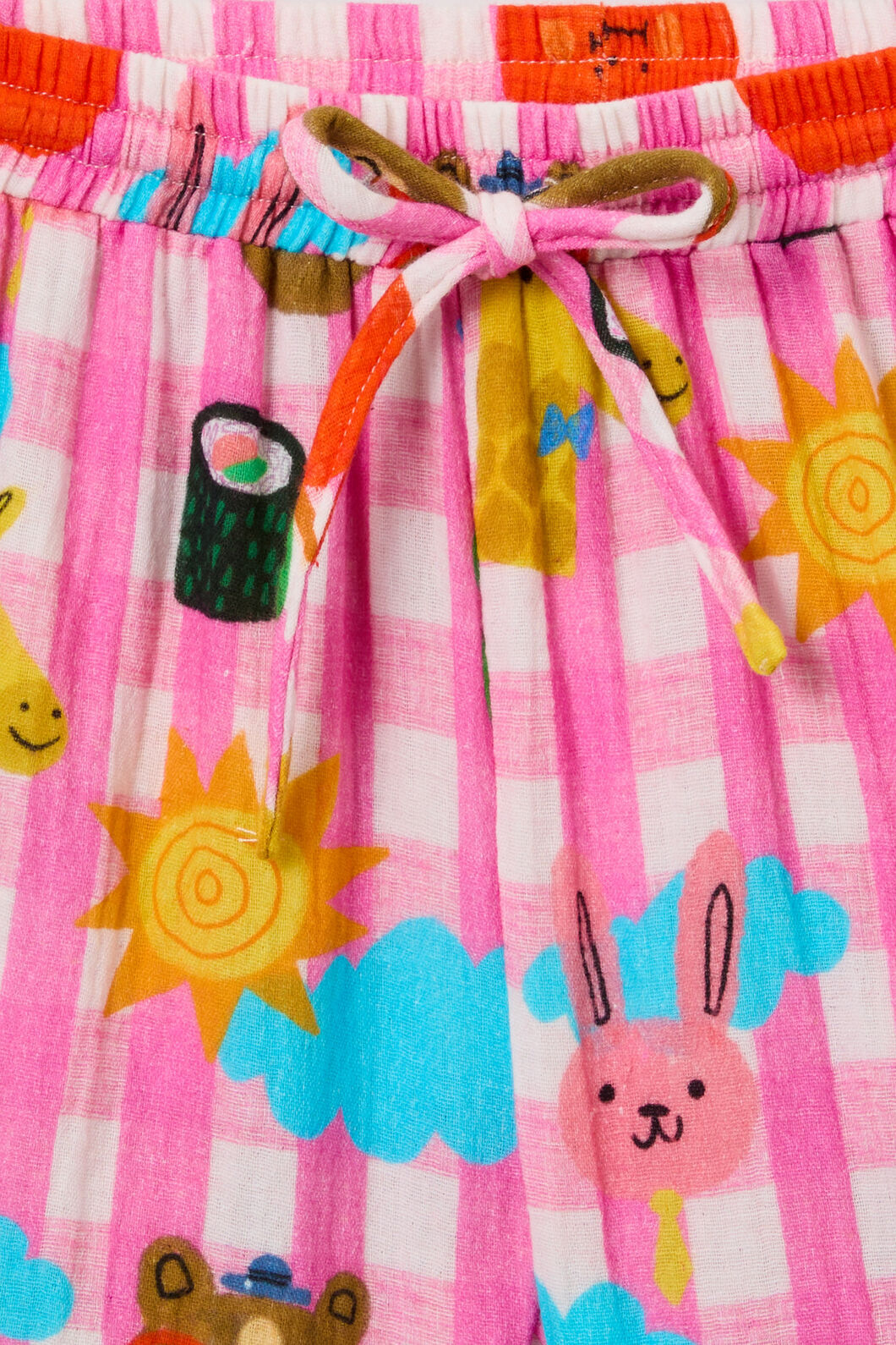 Gorman - Happy Guys Gingham Kids Pyjama - pink