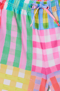 Gorman - Vichy Check Kids Swim Shorts - multi