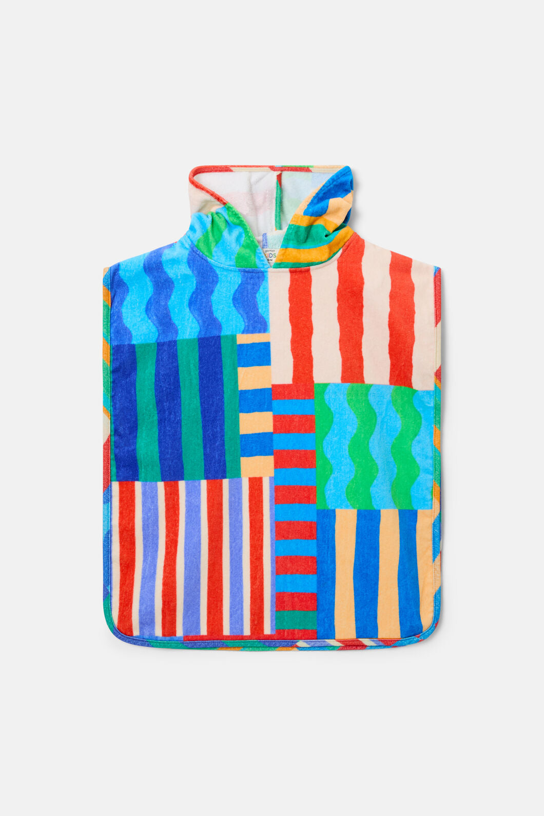 Gorman - Stripe Mix Kids Swim Poncho - multi