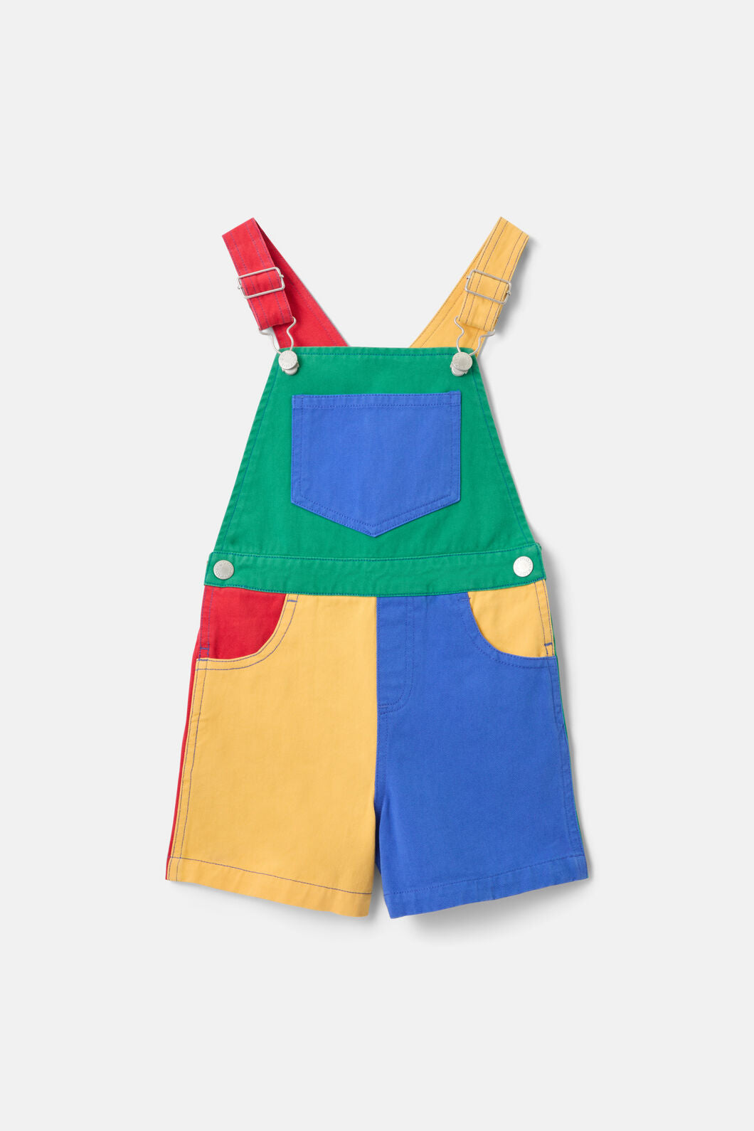 Gorman - Colour Block Kids Overalls Red - multi