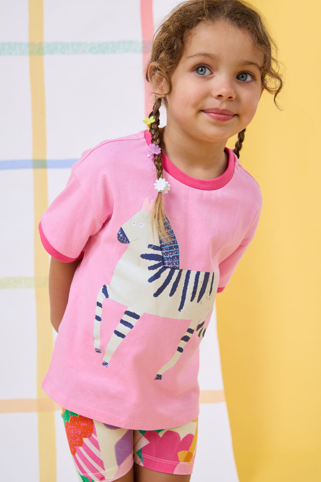 Gorman - Zebra Kids T-Shirt - pink