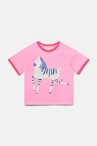 Gorman - Zebra Kids T-Shirt - pink