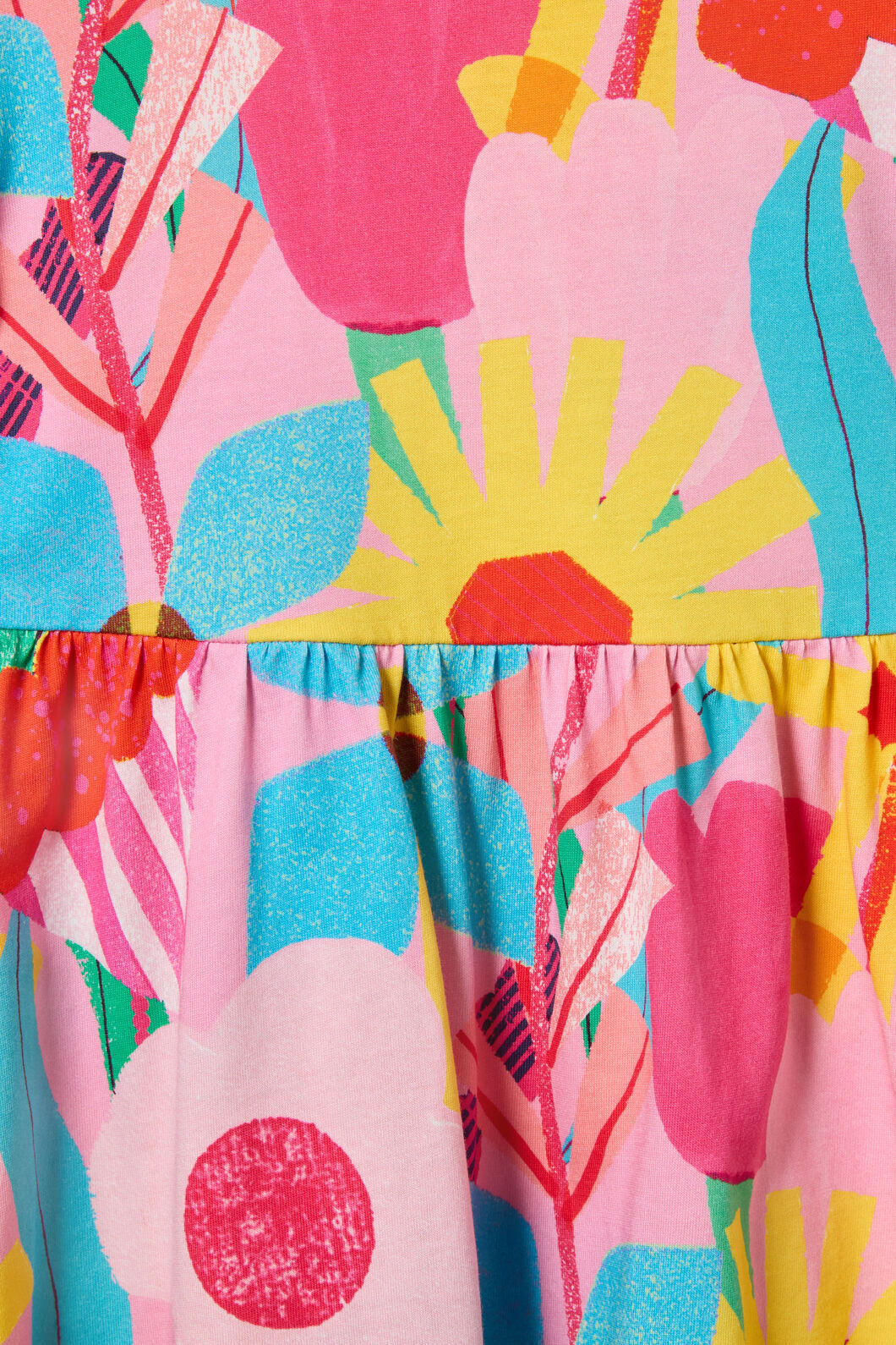 Gorman - Cut Paste Floral Kids Dress - pink