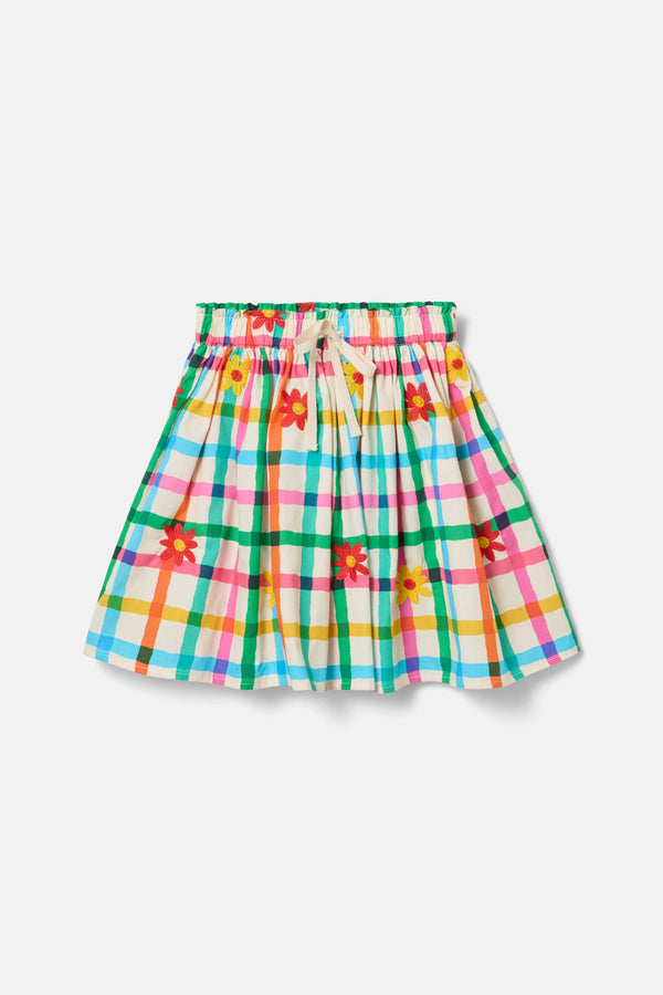 Gorman - Floral Emb Kids Skirt - multi