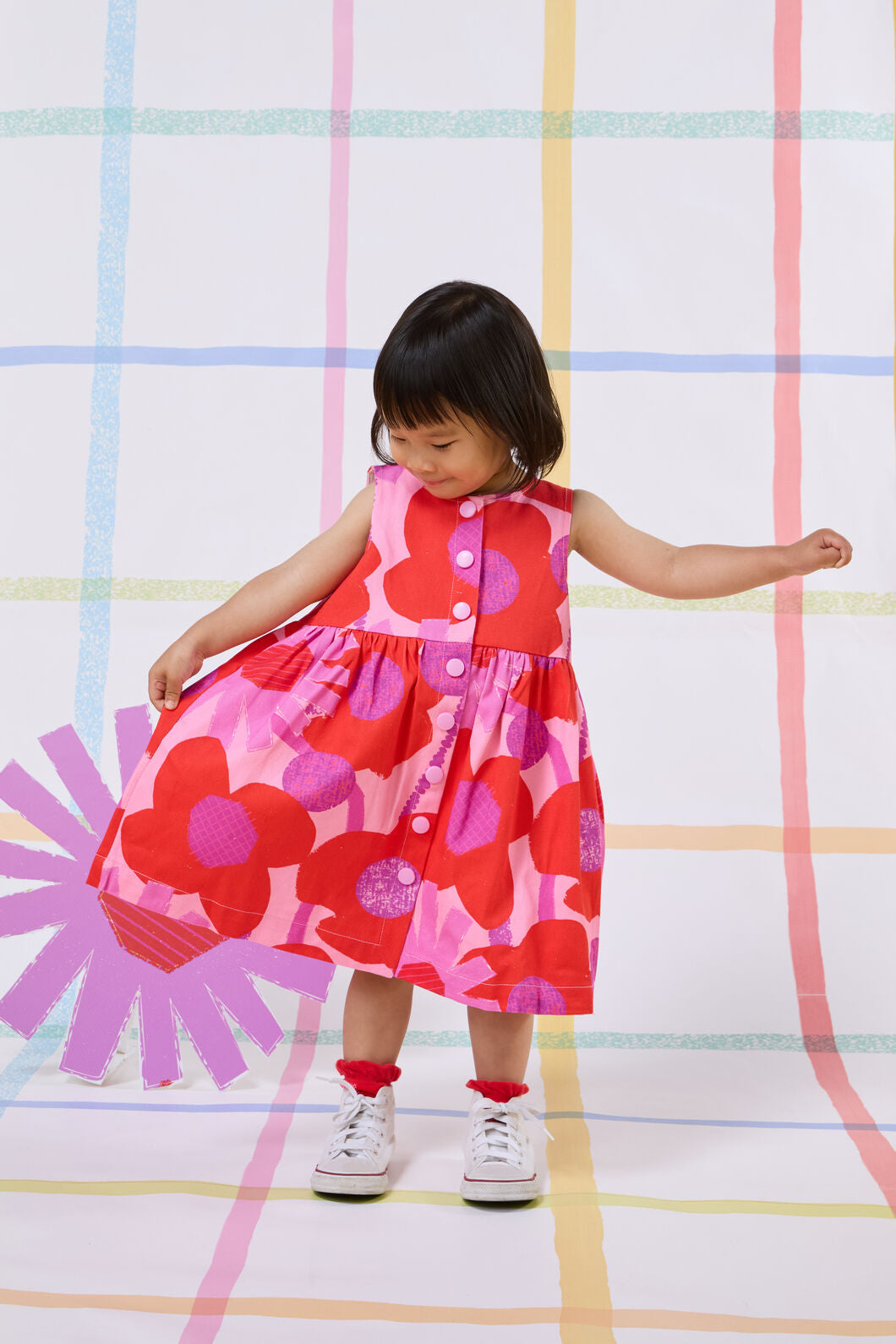 Gorman - Riso Floral Kids Dress - pink