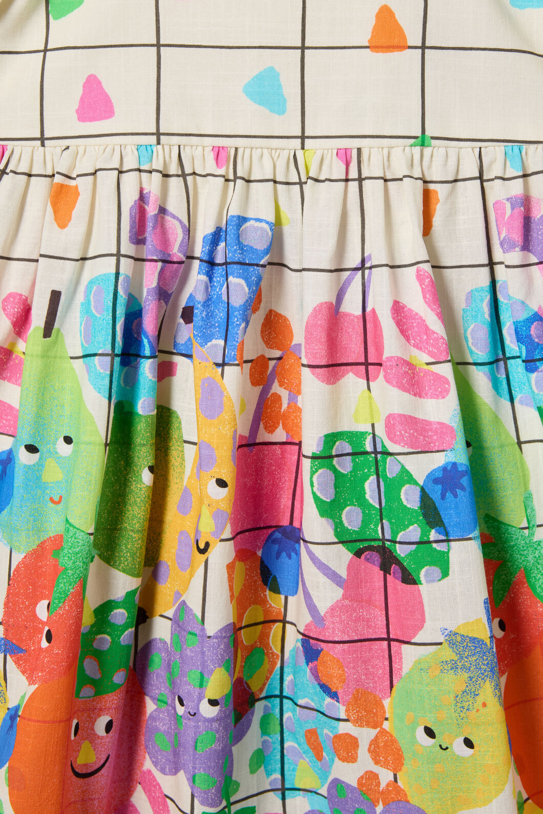 Gorman - Tutti Frutti Kids Border Dress - multi
