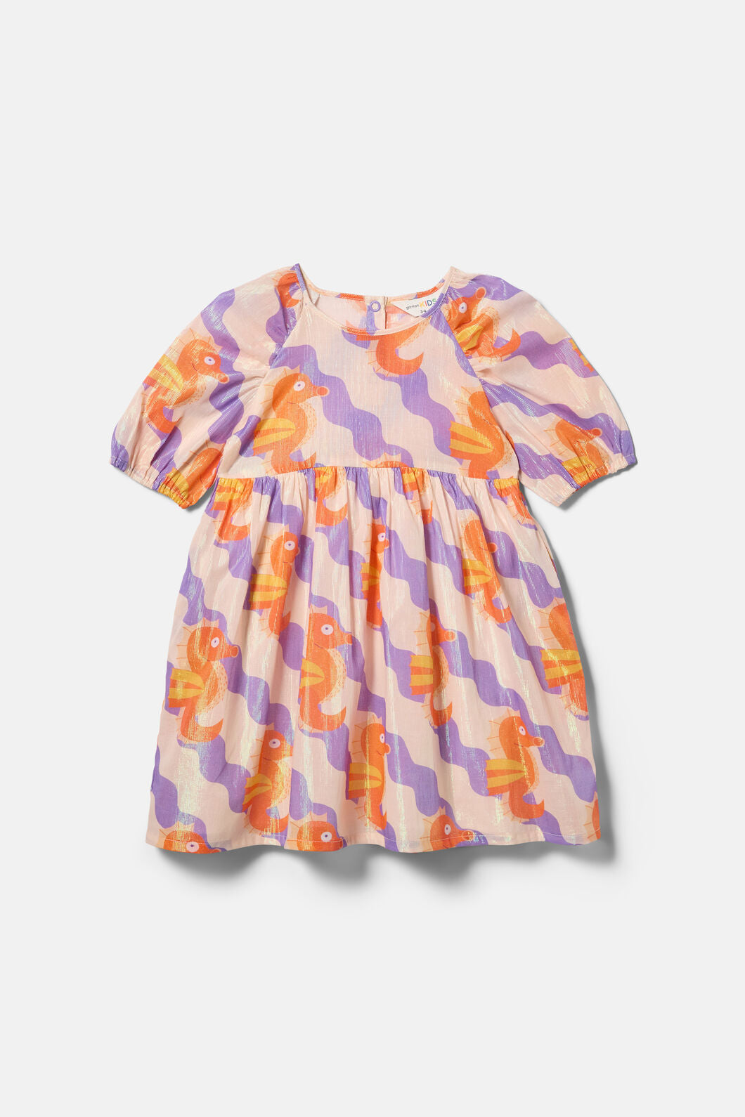 Gorman - Seahorse Kids Dress - lilac