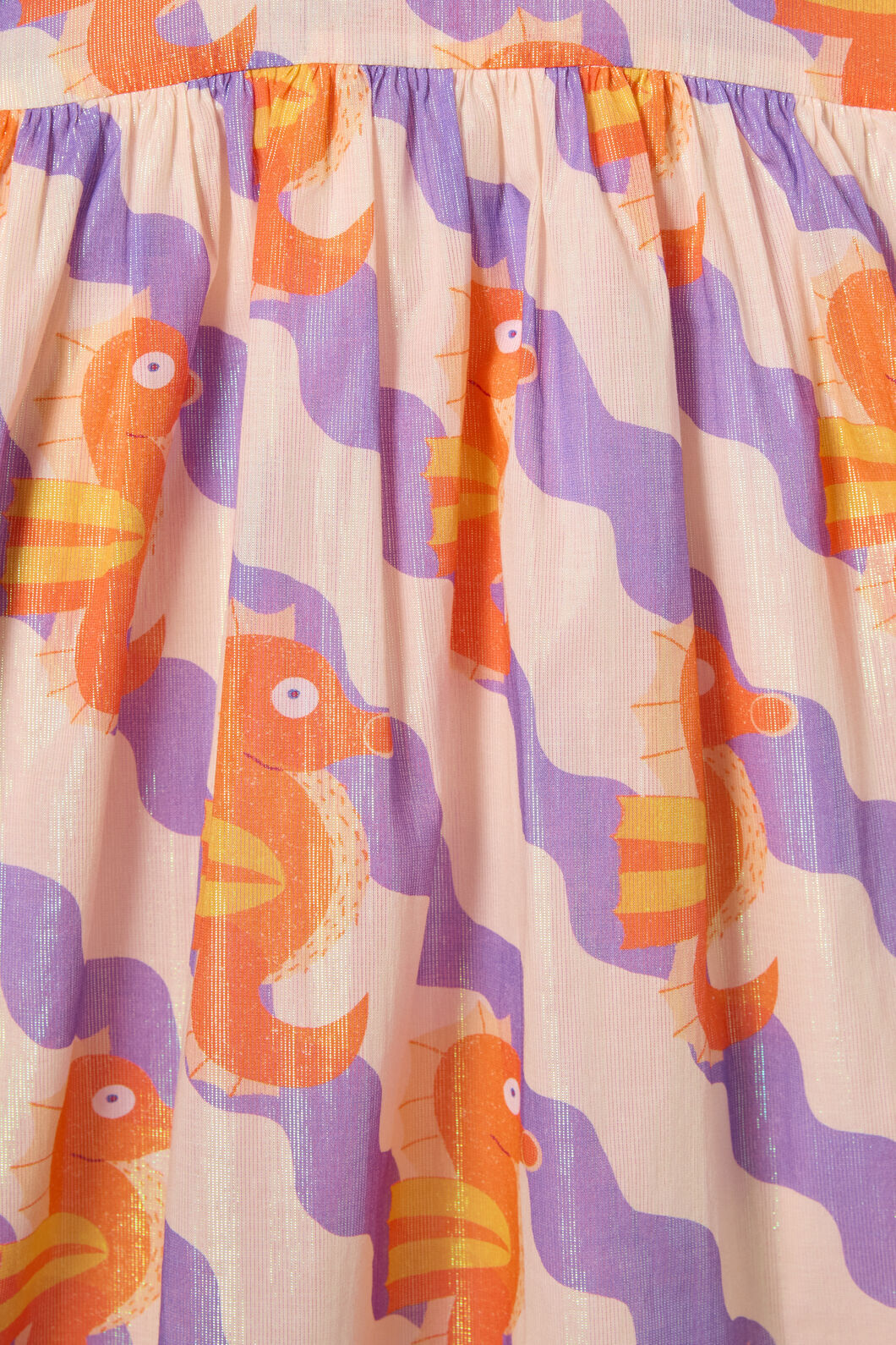 Gorman - Seahorse Kids Dress - lilac