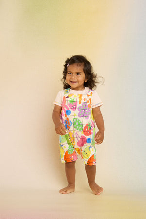 Gorman - Tutti Frutti Baby Overalls - multi