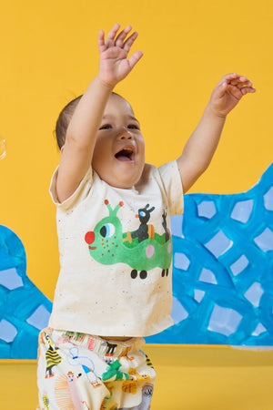 Gorman - Speedy Bug Baby T-Shirt - cream
