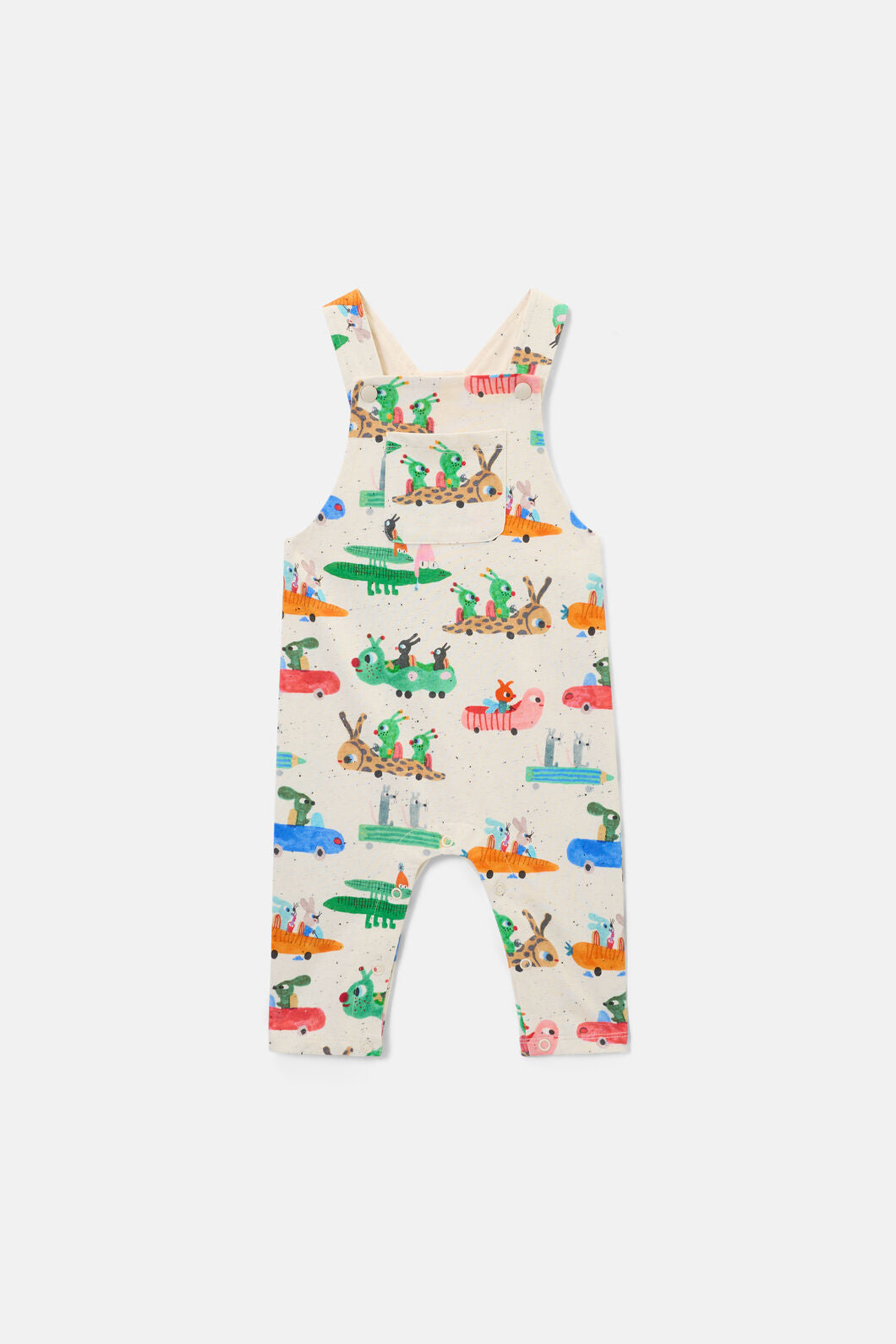 Gorman - Speedy Bug Baby Overalls - cream