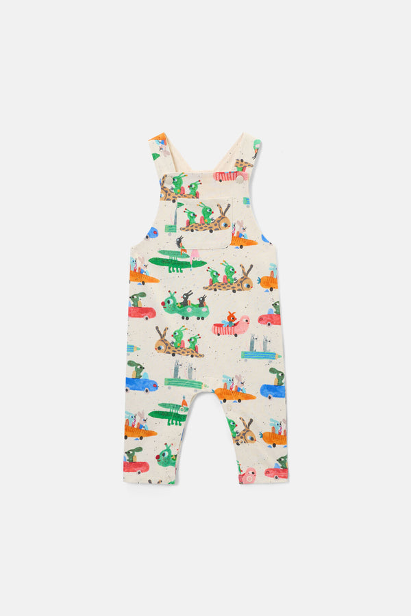Gorman - Speedy Bug Baby Overalls - cream