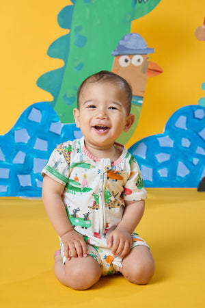 Gorman - Speedy Bug Baby Onesie - cream