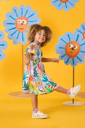 Gorman - Hyper Floral Kids Dress - multi