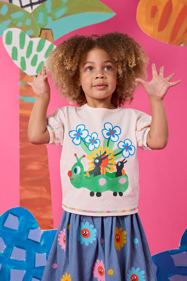 Gorman - Speedy Bug Kids T-Shirt - pink