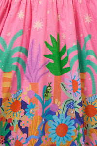 Gorman - Hyper Border Kids Dress - pink