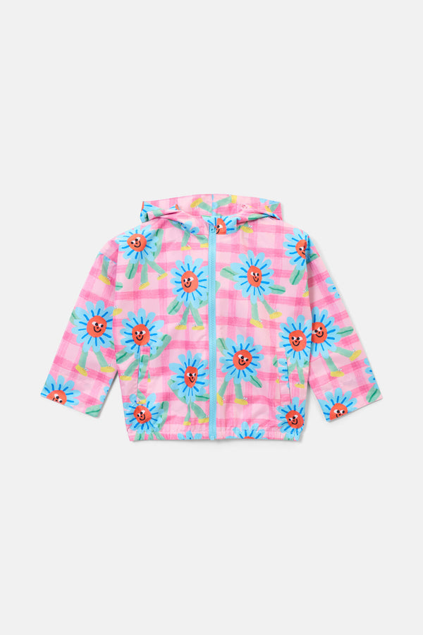 Gorman - Walking Daisy Kids Raincoat - pink