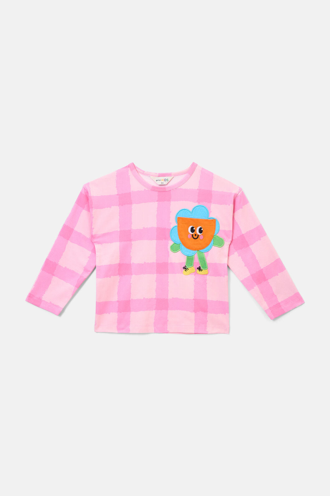 Gorman - Walking Daisy Kids Top - pink