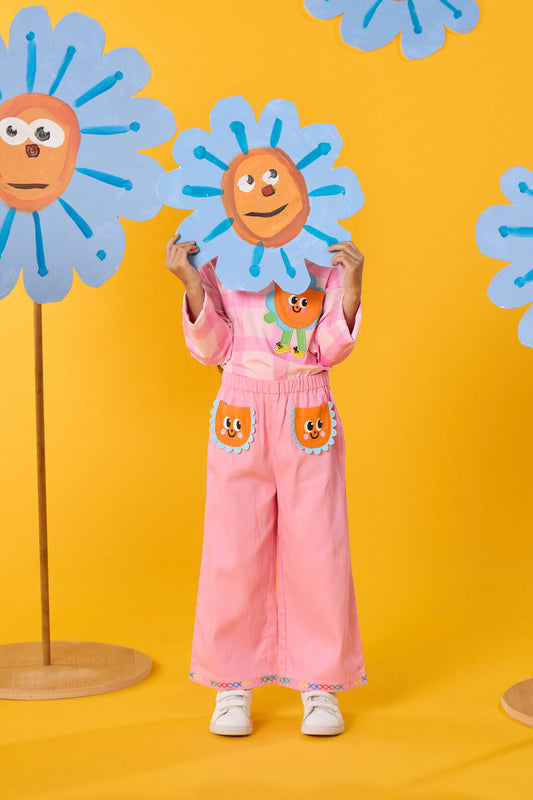 Gorman - Daisy Pocket Kids Pants - pink