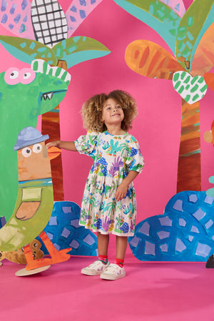 Gorman - Hidden Driver Kids Dress - cream