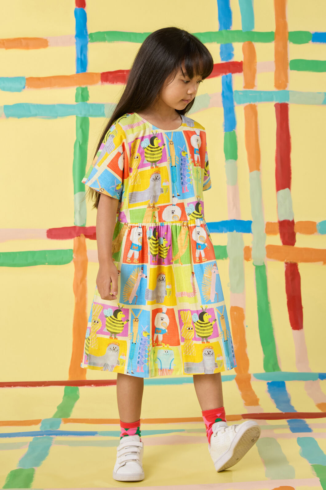 Gorman - Believe Patch Kids Dress - multi