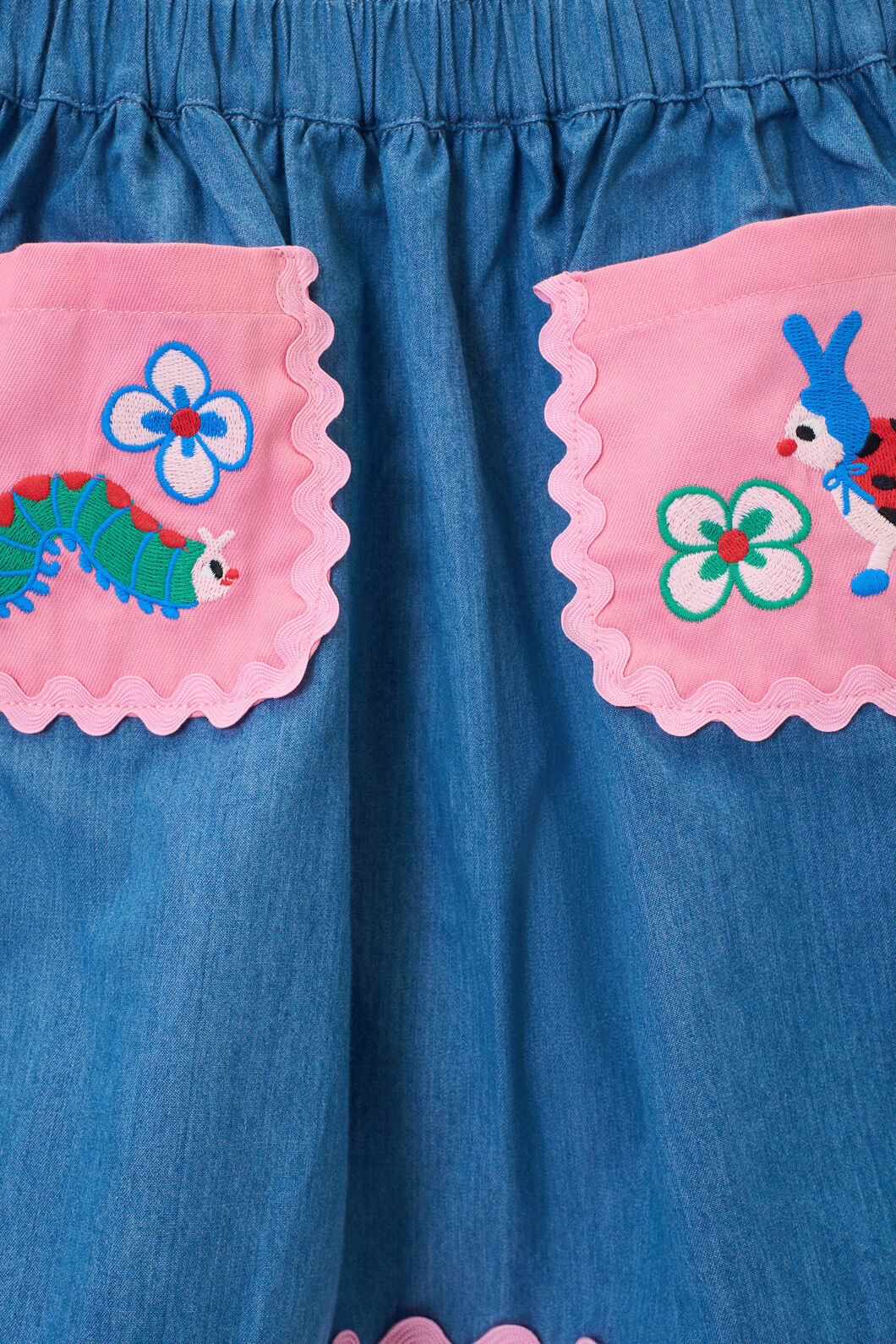 Gorman - Hyper Bugs Kids Denim Skirt - denim