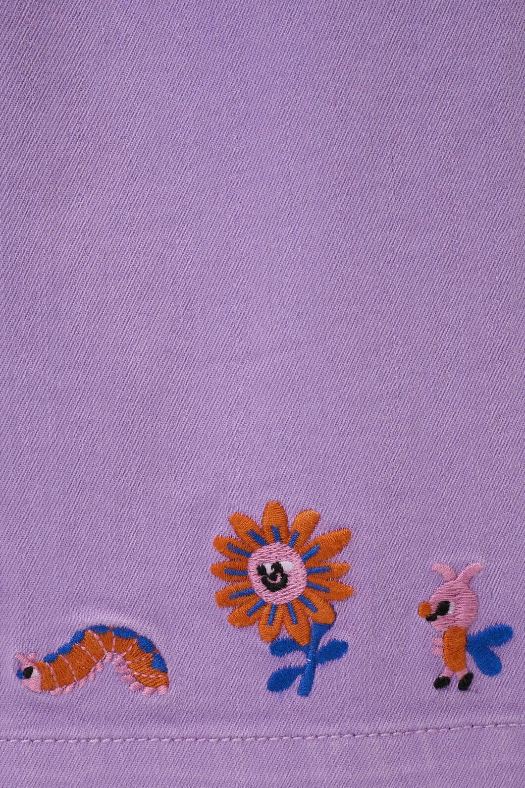 Gorman - Hyper Embroidery Kids Pant - lilac