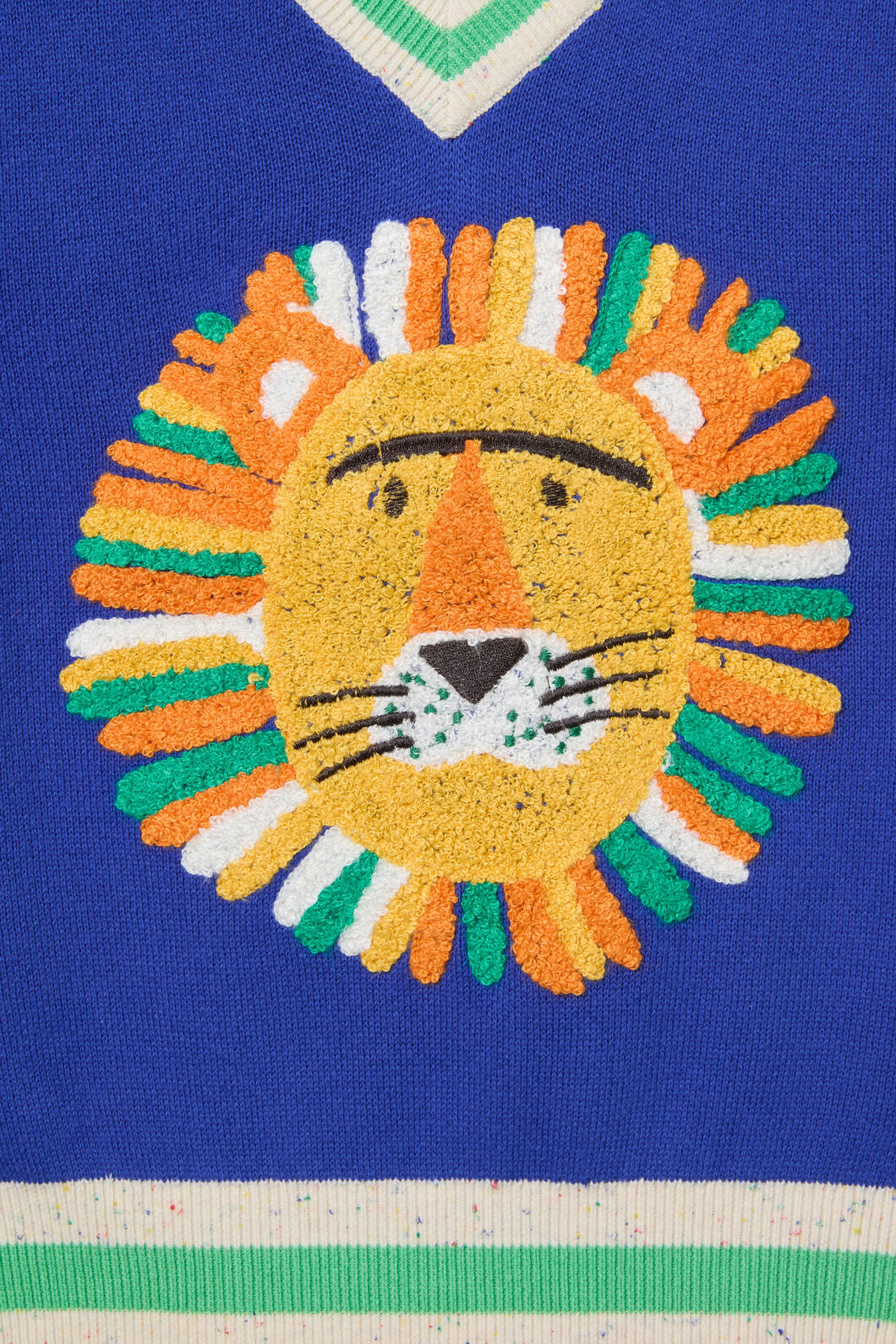 Gorman - Sports Lion Kids Knit Vest - blue
