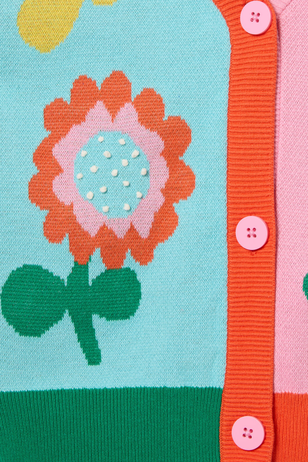 Gorman - Geo Floral Kids Cardigan - multi