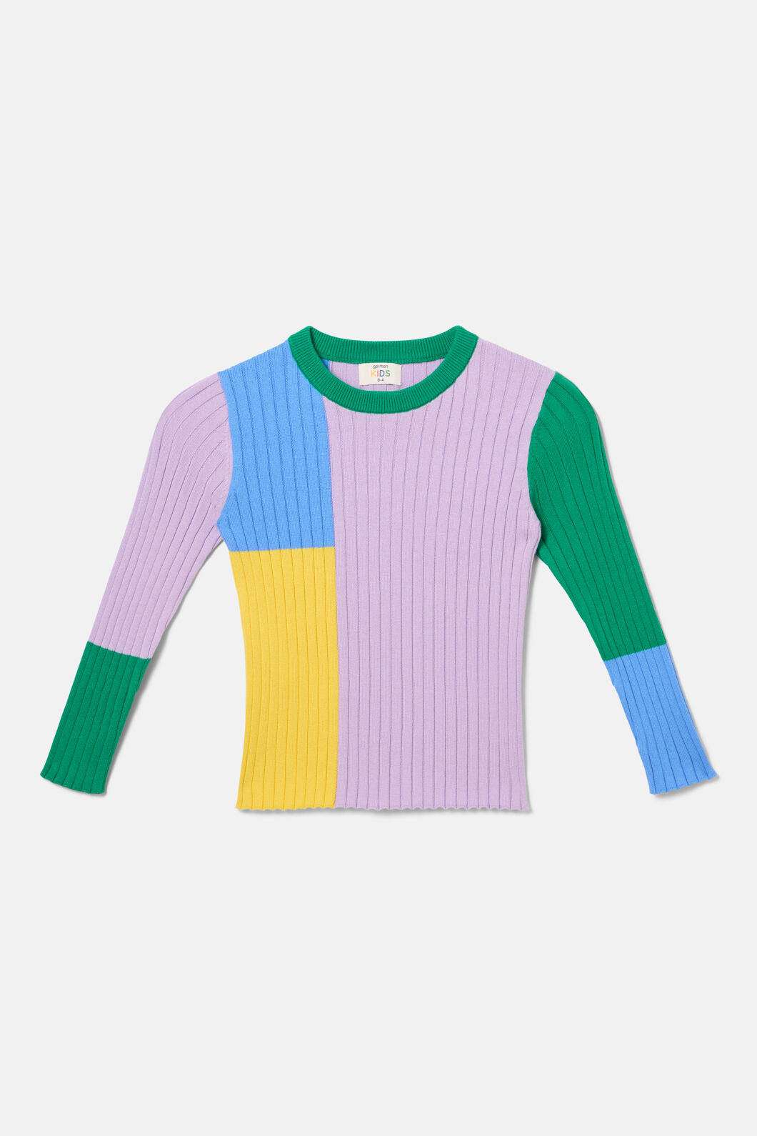 Gorman - Colour Block Kids Knit Top - multi