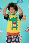 Gorman - Crocco Kids Knit Vest - yellow