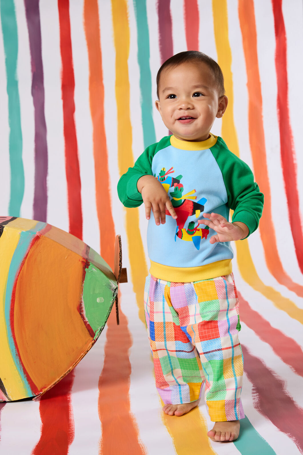 Gorman - Froggies Baby Sweater - multi