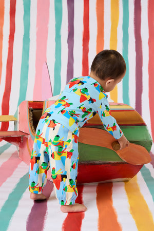 Gorman - Flying Frogs Baby Track Pants - stripe