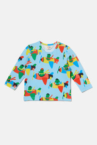 Gorman - Flying Frogs Baby T-Shirt - blue