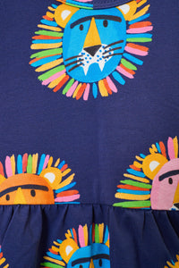 Gorman - Lion Spot Baby Dress - navy