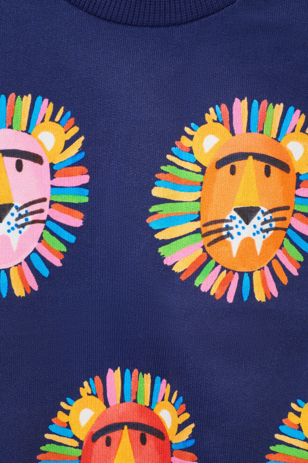 Gorman - Lion Spot Baby Sweater - navy