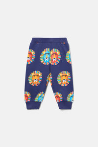 Gorman - Lion Spot Baby Track Pant - navy