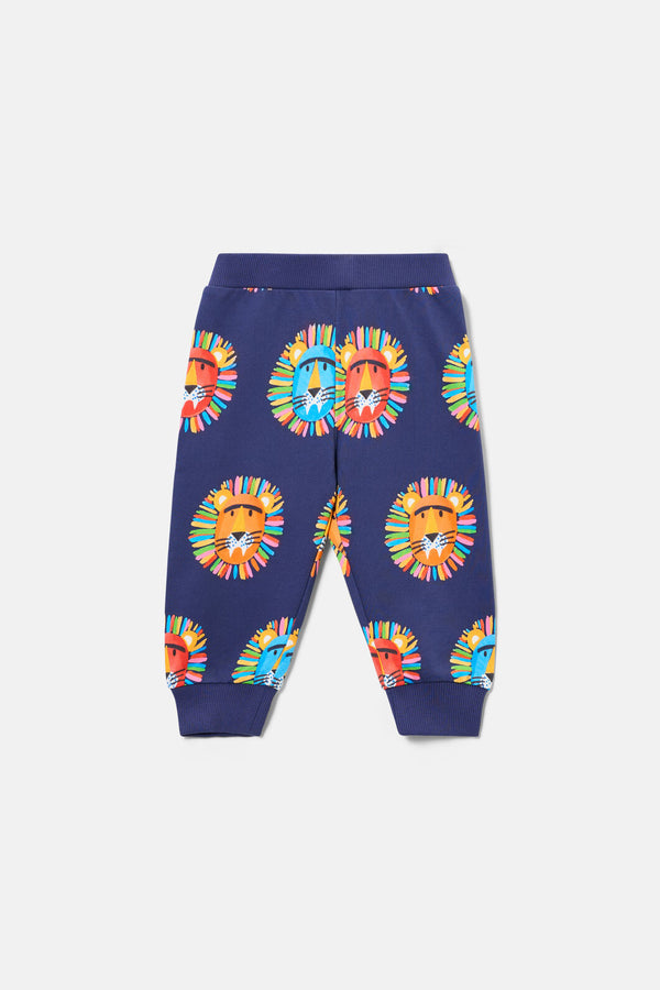 Gorman - Lion Spot Baby Track Pant - navy