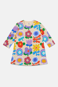 Gorman - Geo Floral Baby Dress - cream