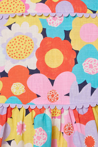 Gorman - Geo Floral Kids Dress - multi