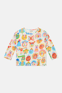 Gorman - Gallery Kids Long Sleeve T-Shirt - cream