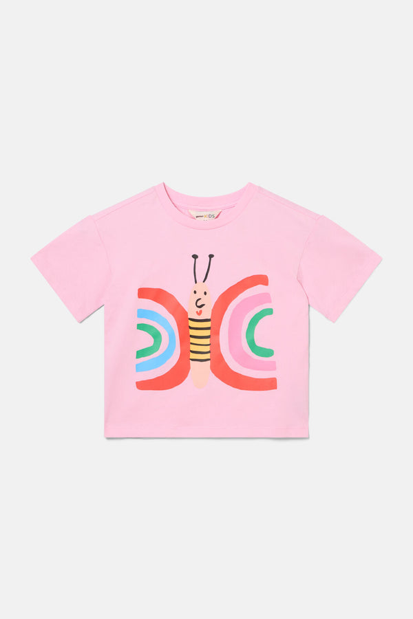 Gorman - Flutter Kids T-Shirt - pink