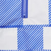 Gingham Splice Kids Poncho
